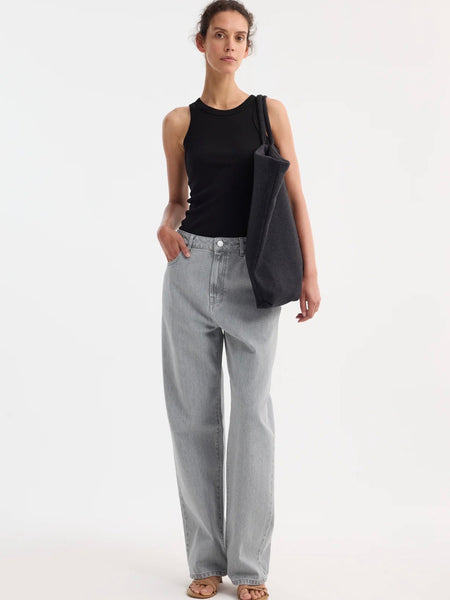 Signature Baggy Fit Denim - Washed Grey
