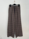 Prince of wales flannel pants - dove gray