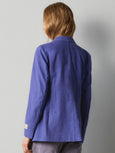 CARLOTTA double-breasted jacket - amethyst