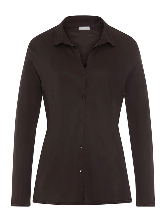 Grand Central L/SLV Shirt - dark mocha