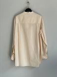 Grandfather shirt with tape details - honey