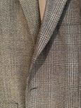 Contrasted blazer in green tones