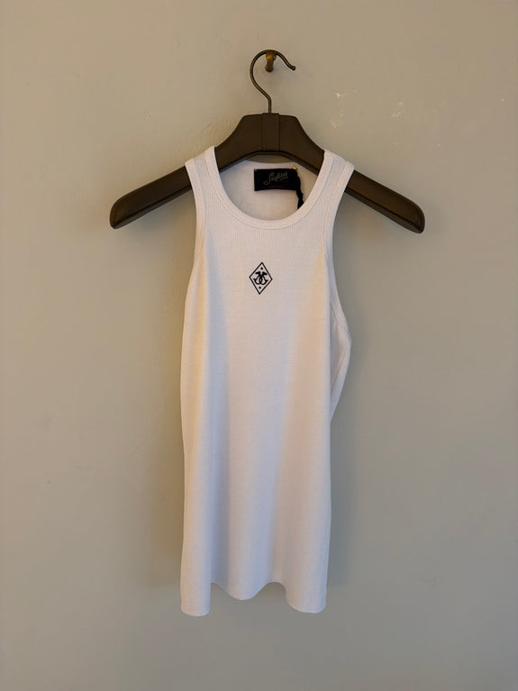 T-shirt chant - white/navy