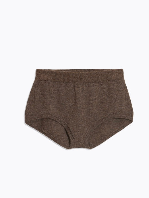 Shorty in Wool / Cashmere - Mocca