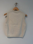 Alyson sleeveless jumper - ecru