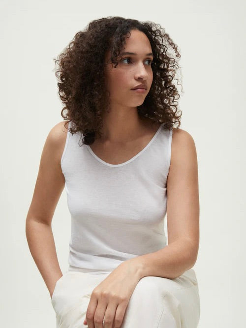 Gentle Tank - pure ecru