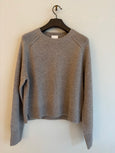 Cashmere crew - oat melange