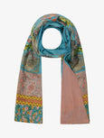 ALOESTA Scarf Silk - CELESTE