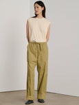 Albert trousers - ochre/green