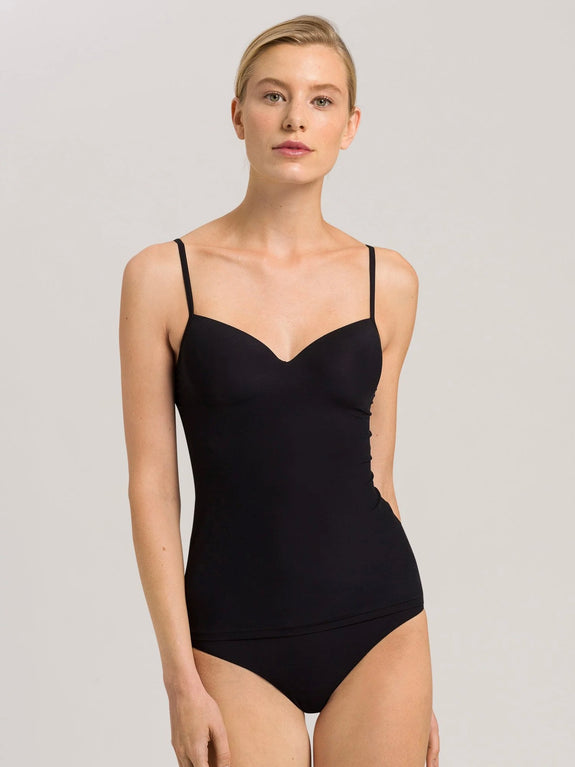 ALLURE Padded Bra-Camisole - black