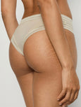 Orea Brazilian Panty - olive stem