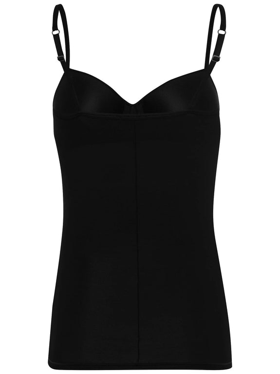 ALLURE Padded Bra-Camisole - black