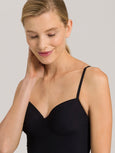 ALLURE Padded Bra-Camisole - black