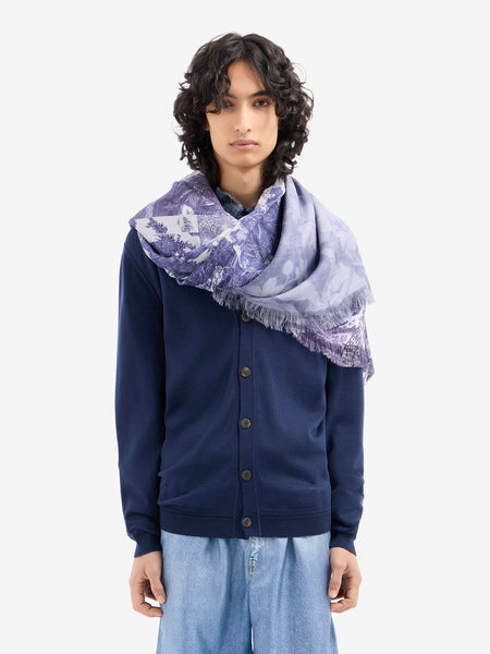 ALOEUW Shawl Scarf Silk - INDACO