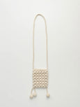 Lisha purse - pure ecru