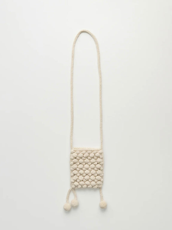 Lisha purse - pure ecru