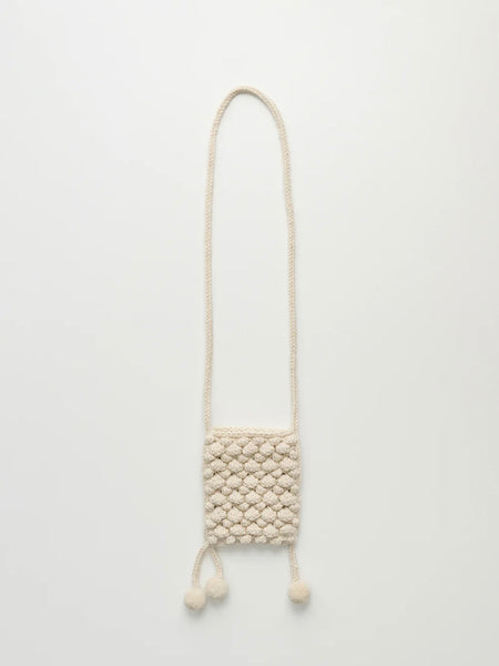 Lisha purse - pure ecru