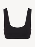 Scoop Neck Bra - Black