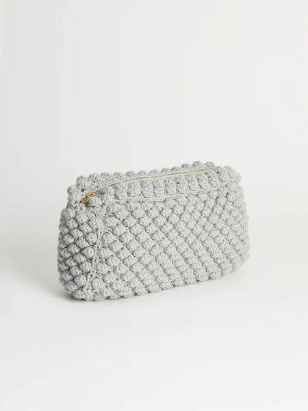 Linn clutch - warm grey
