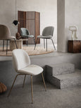 Beetle Dinning Chair - conic base / fully upholstered