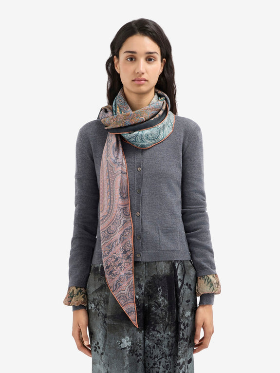 ALOEUW Scarf Silk 65x120 - DEGRADE