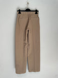 Iconic trousers in brushed drill - sand