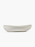 Out of lines Oval serving bowl - off-white