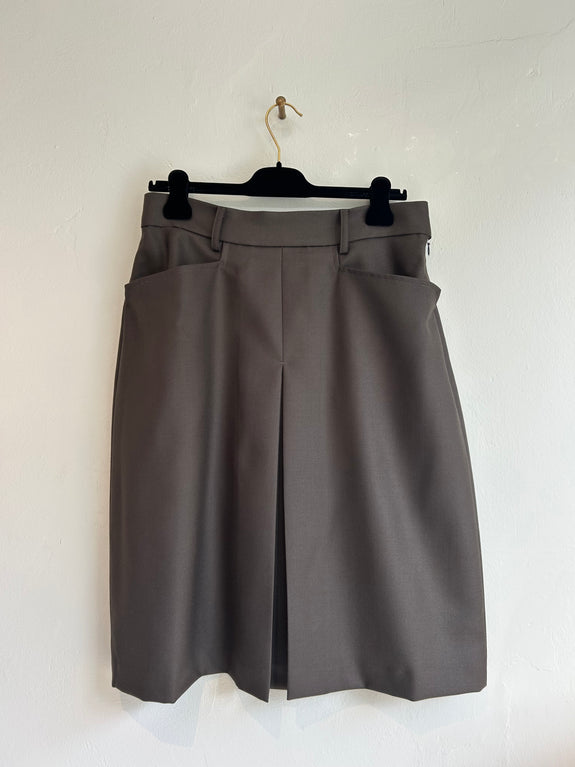 Regina Midi Skirt - Carob