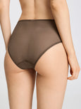 SMOOTH ILLUSION Maxi Briefs - natural teak