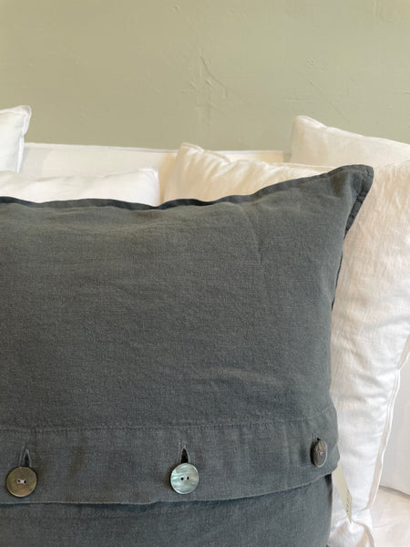 Cushion cover Rem - guado (mørkegrå)