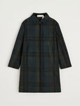 Noor coat check oilskin - Foxleigh
