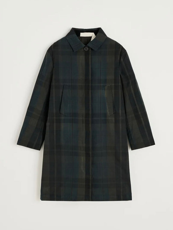 Noor coat check oilskin - Foxleigh