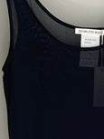 Sporty slip dress Mulberry silk - black