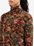 SASSONIA Turtleneck Top - BRUCIATO