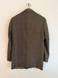 Contrasted blazer in green tones