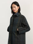 Noor coat check oilskin - Foxleigh