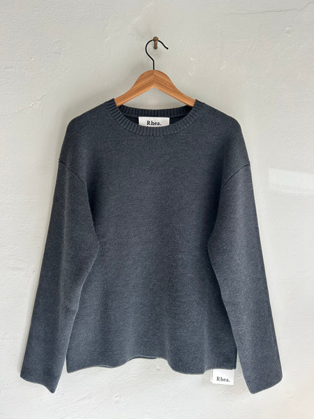 Heavy crewneck - dark grey