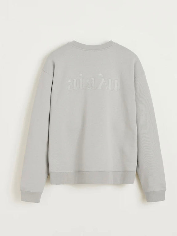 Circular sweatshirt - grey