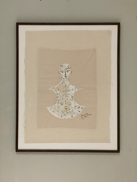 Painting on textil no1