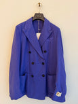 CARLOTTA double-breasted jacket - amethyst