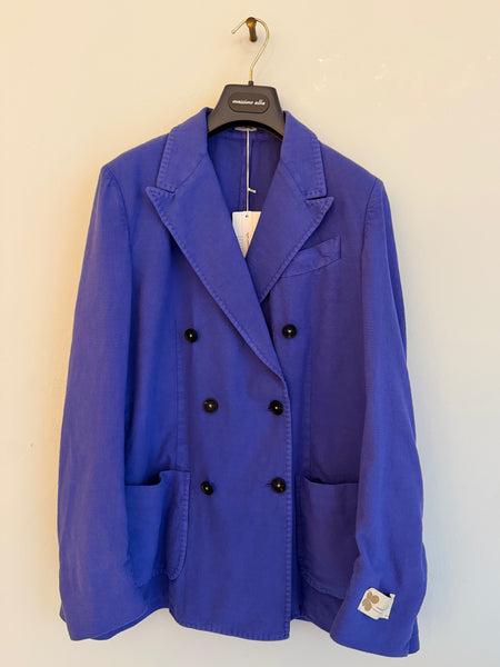 CARLOTTA double-breasted jacket - amethyst