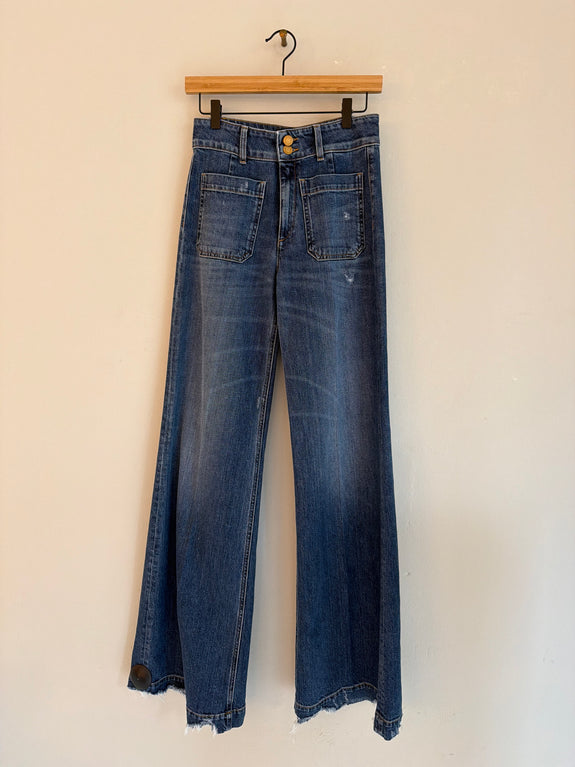 Jeans Jane - denim destroy
