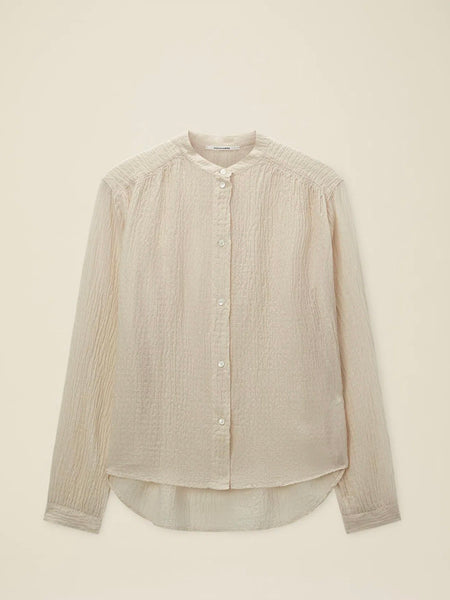 Shirt with curl - pearl