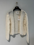 Handmade beaded mohaircardigan