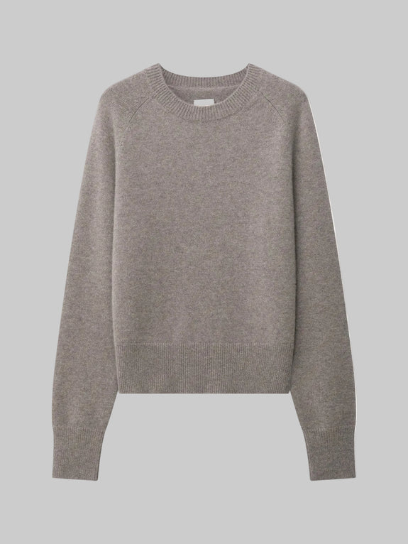 Saddle sleeve sweater - hazel