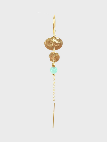Clea earring - amazonite