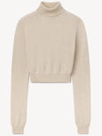 ETIENNE CASHMERE SWEATER - HEATHER OATMEAL