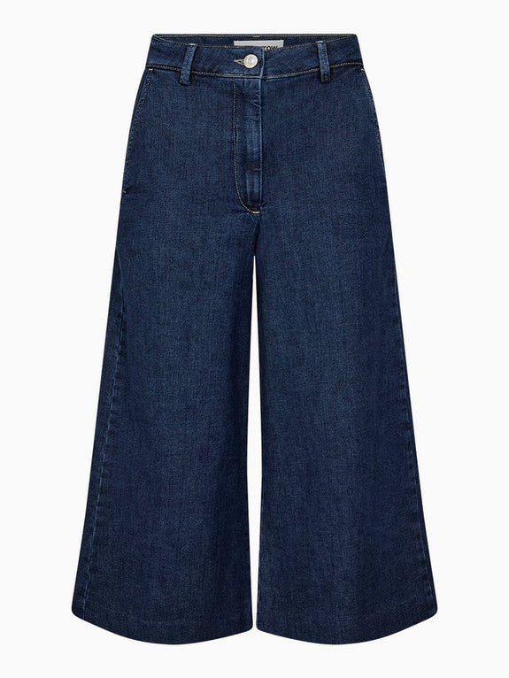 Ellen French Culotte Jeans - Wash Andong