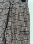 Prince of wales flannel pants - dove gray