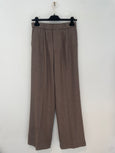 Soft-fit flannel trousers - sigar
